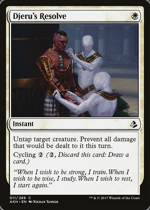 Djeru's Resolve [Amonkhet - 11]