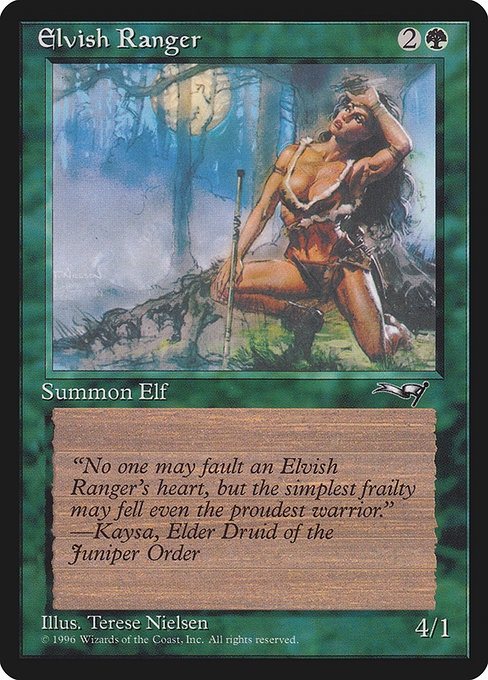 Elvish Ranger [Alliances - 88a]