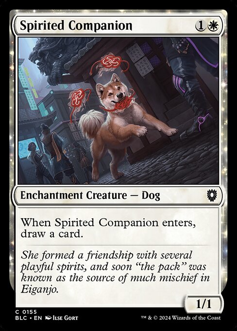 Spirited Companion [Bloomburrow Commander - 155]