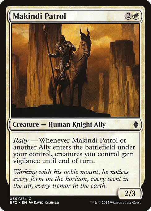 Makindi Patrol [Battle for Zendikar - 39]