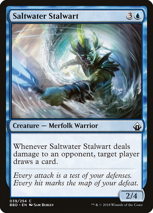 Saltwater Stalwart [Battlebond - 39]