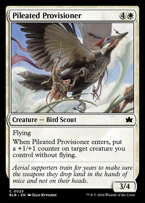 Pileated Provisioner [Bloomburrow - 25]