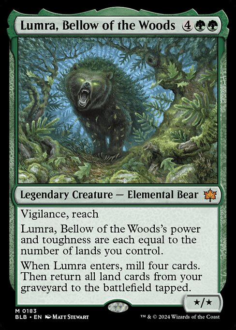 Lumra, Bellow of the Woods [Bloomburrow - 183]