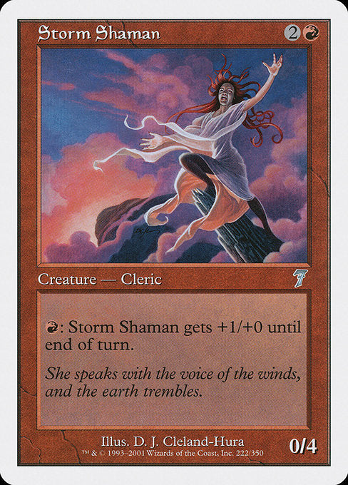 Storm Shaman [Seventh Edition - 222]