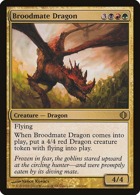 Broodmate Dragon [Shards of Alara - 160]