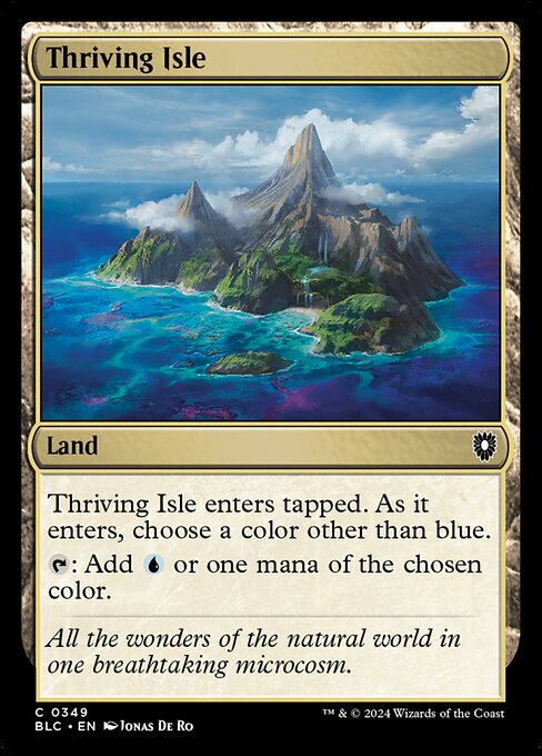 Thriving Isle [Bloomburrow Commander - 349]