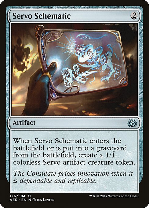 Servo Schematic [Aether Revolt - 176]