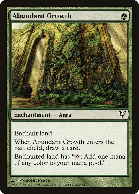 Abundant Growth [Avacyn Restored - 167]
