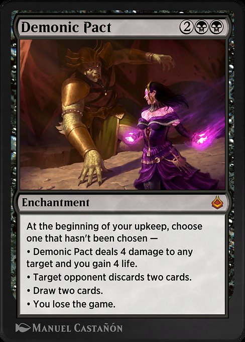 Demonic Pact [Amonkhet Remastered - 99]