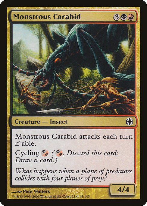 Monstrous Carabid [Alara Reborn - 43]