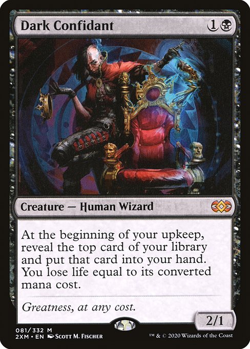 Dark Confidant [Double Masters - 81]
