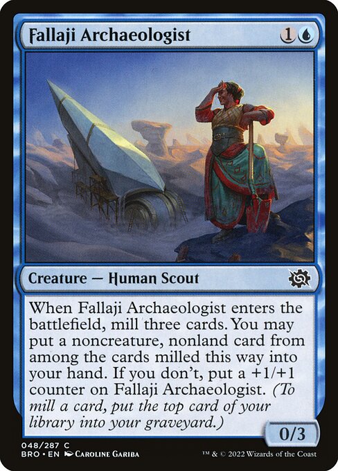 Fallaji Archaeologist [The Brothers' War - 48]