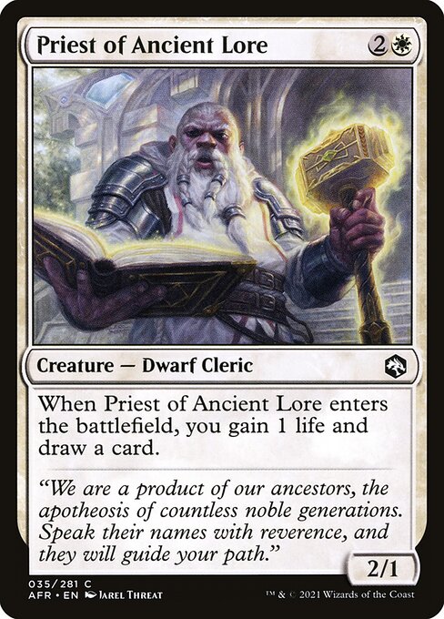 Priest of Ancient Lore [Adventures in the Forgotten Realms - 35]
