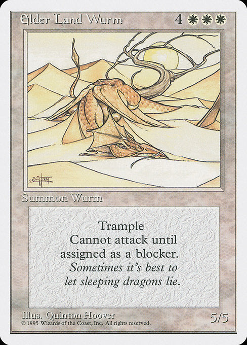 Elder Land Wurm [Fourth Edition - 24]
