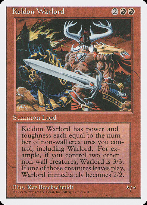 Keldon Warlord [Fourth Edition - 207]