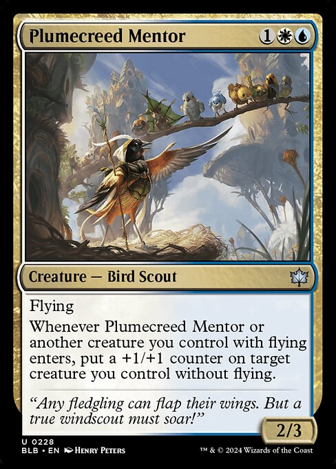 Plumecreed Mentor [Bloomburrow - 228]