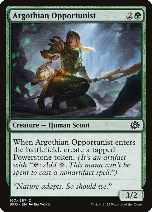 Argothian Opportunist [The Brothers' War - 167]