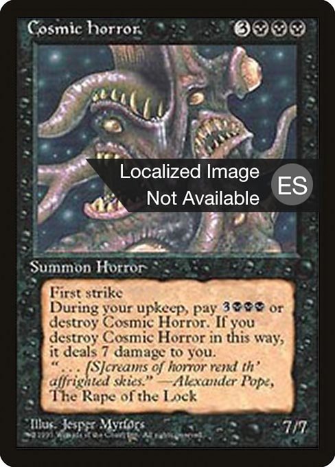 Cosmic Horror [Fourth Edition Foreign Black Border - 126]
