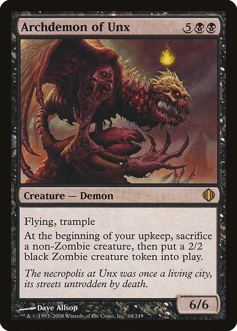 Archdemon of Unx [Shards of Alara - 64]