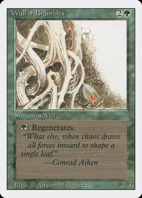 Wall of Brambles [Revised Edition - 224]