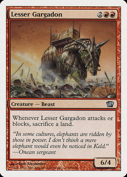 Lesser Gargadon [Eighth Edition - 199]