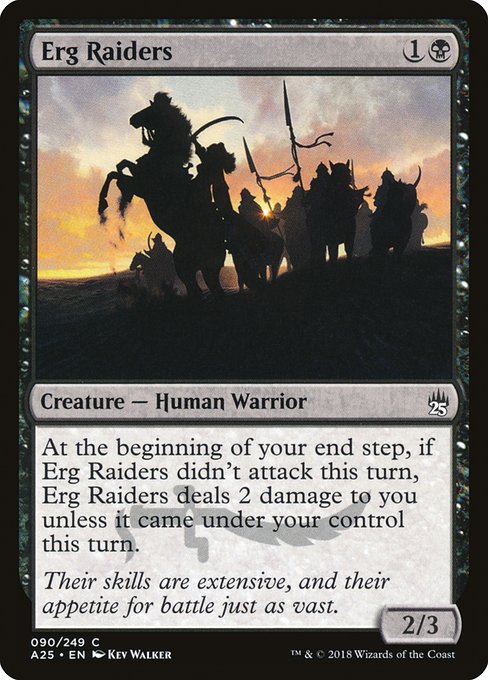 Erg Raiders [Masters 25 - 90]