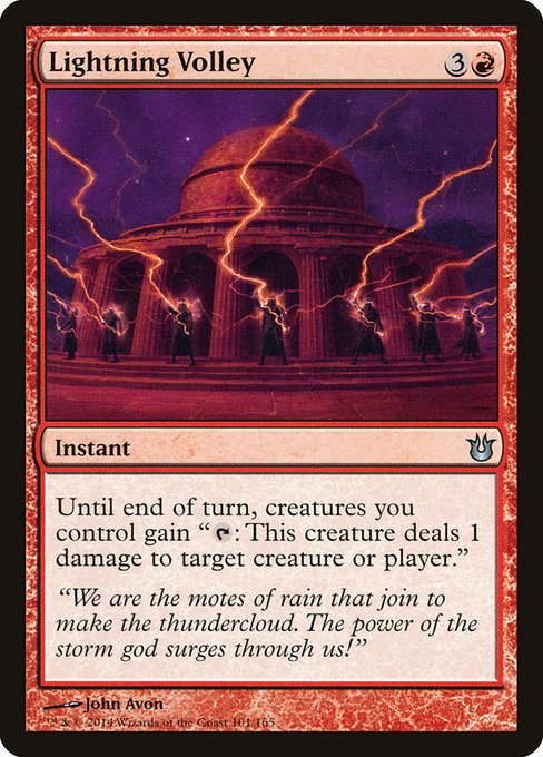 Lightning Volley [Born of the Gods - 101]