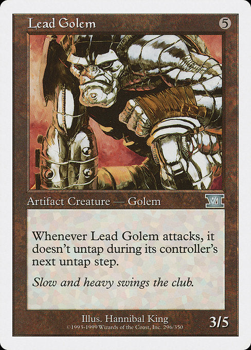 Lead Golem [Classic Sixth Edition - 296]
