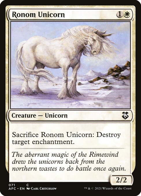Ronom Unicorn [Forgotten Realms Commander - 71]
