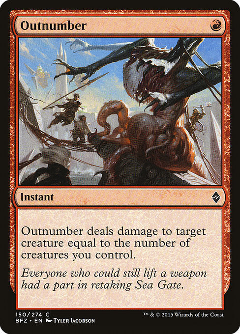 Outnumber [Battle for Zendikar - 150]