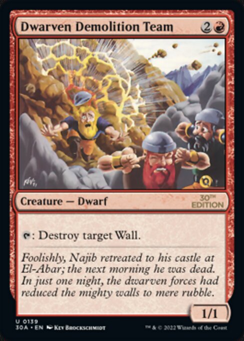 Dwarven Demolition Team [30th Anniversary Edition - 139]