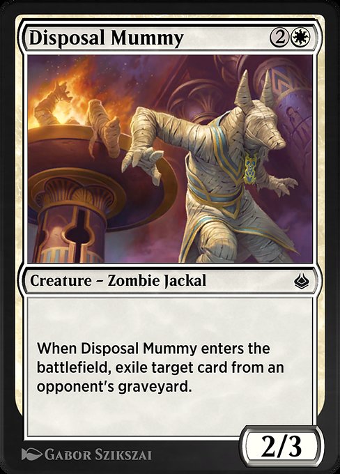 Disposal Mummy [Amonkhet Remastered - 14]