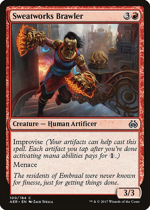 Sweatworks Brawler [Aether Revolt - 100]