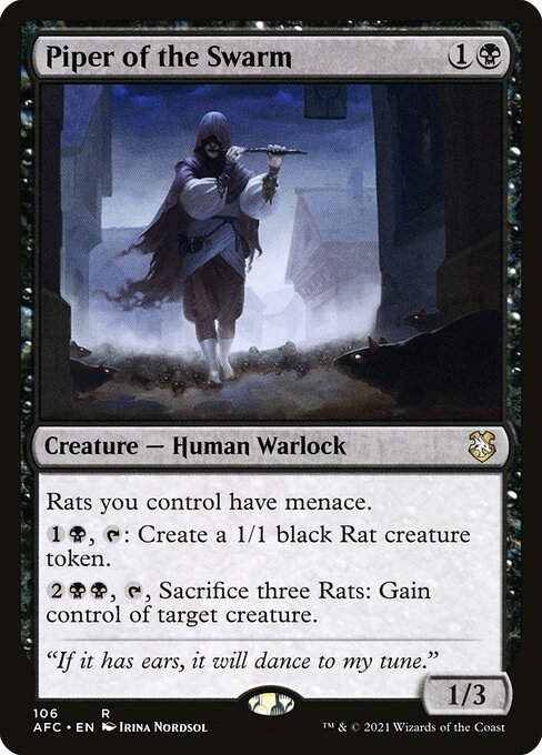 Piper of the Swarm [Forgotten Realms Commander - 106]