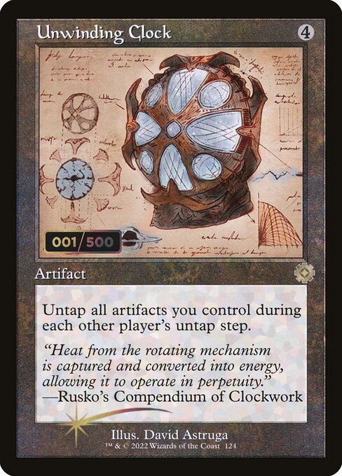 Unwinding Clock [The Brothers' War Retro Artifacts - 124z]