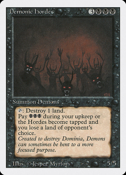 Demonic Hordes [Revised Edition - 104]