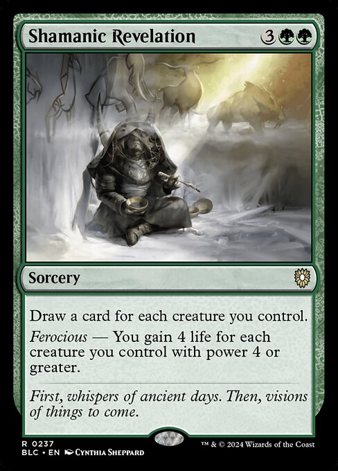 Shamanic Revelation [Bloomburrow Commander - 237]