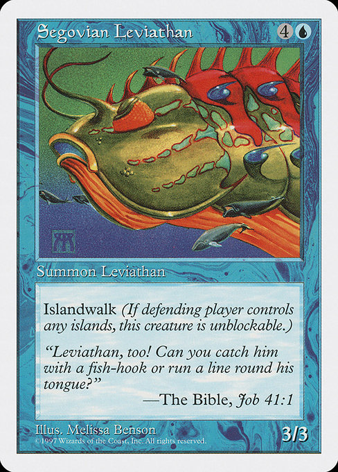 Segovian Leviathan [Fifth Edition - 122]