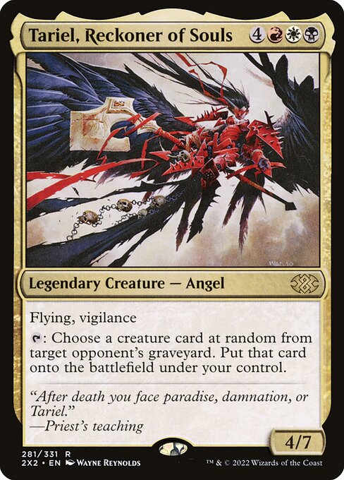 Tariel, Reckoner of Souls [Double Masters 2022 - 281]