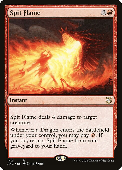 Spit Flame [Forgotten Realms Commander - 142]