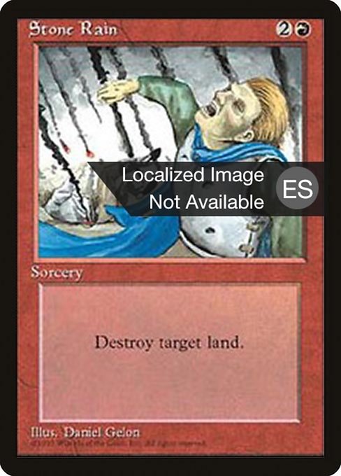 Stone Rain [Fourth Edition Foreign Black Border - 224]