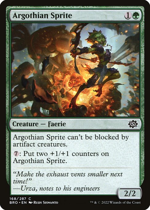 Argothian Sprite [The Brothers' War - 168]