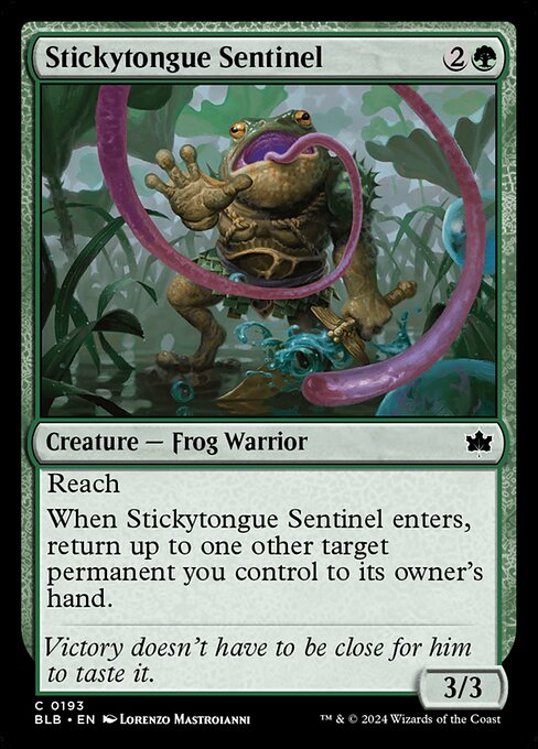 Stickytongue Sentinel [Bloomburrow - 193]