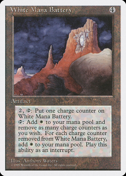 White Mana Battery [Fourth Edition - 357]