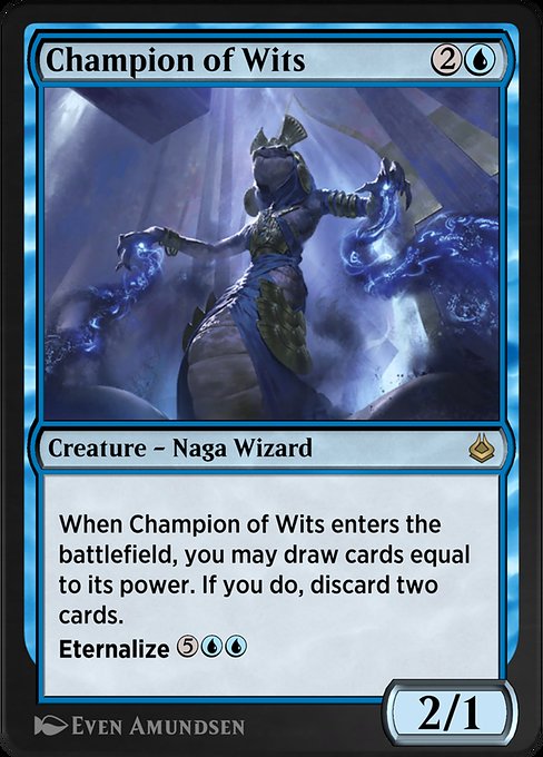 Champion of Wits [Amonkhet Remastered - 53]