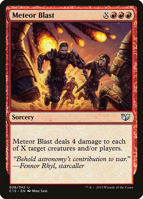 Meteor Blast [Commander 2015 - 28]