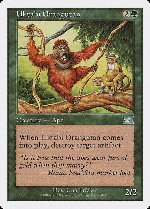 Uktabi Orangutan [Classic Sixth Edition - 260]