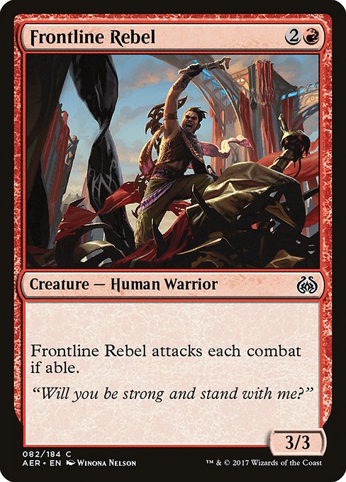 Frontline Rebel [Aether Revolt - 82]