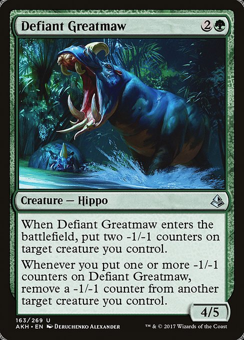 Defiant Greatmaw [Amonkhet - 163]