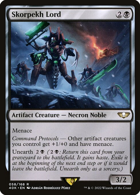 Skorpekh Lord [Warhammer 40,000 Commander - 58]